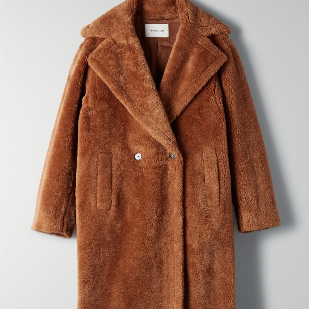 Aritzia Teddy Coat